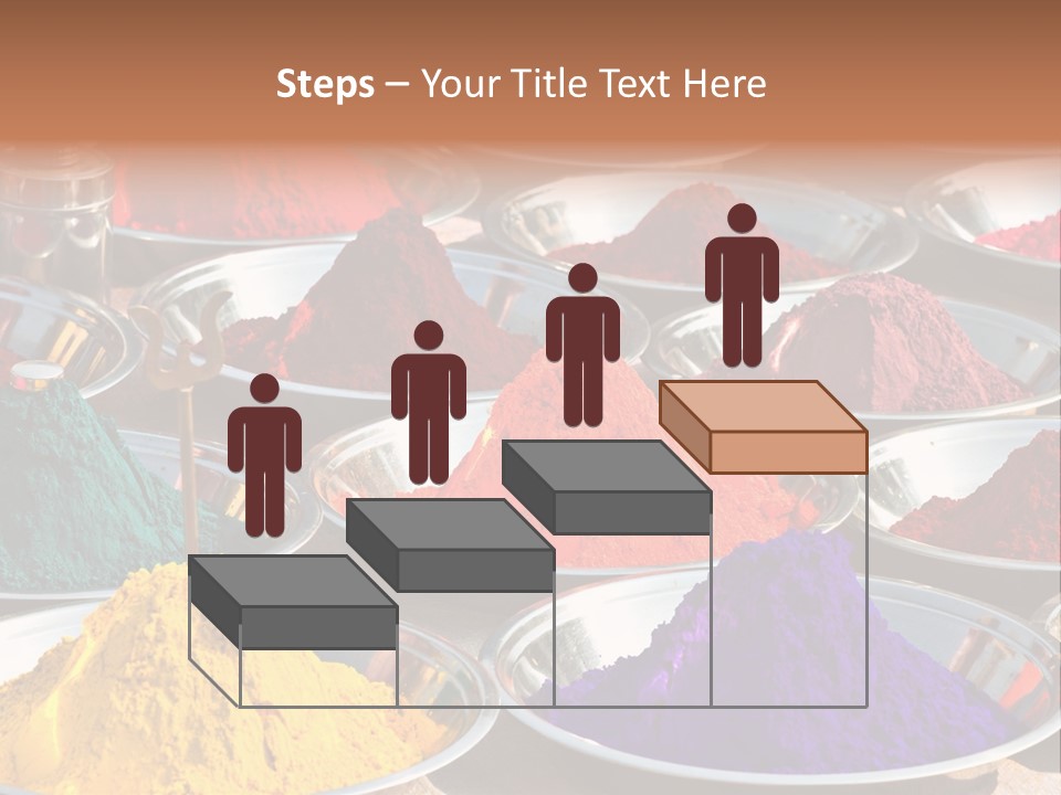 Happiness Bird Texture PowerPoint Template