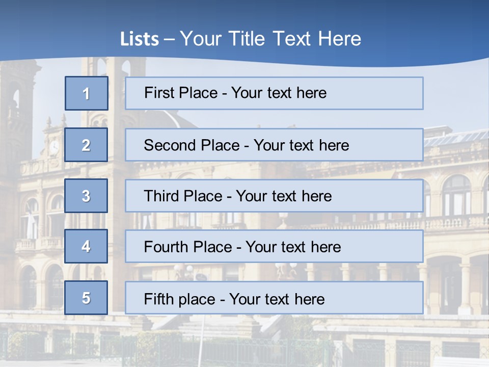 Trip Green Place PowerPoint Template
