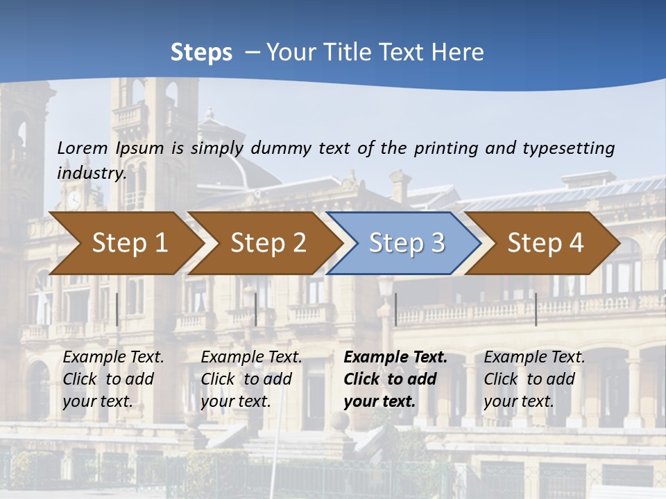 Trip Green Place PowerPoint Template