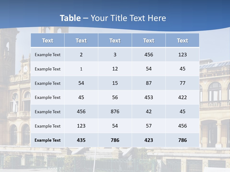 Trip Green Place PowerPoint Template