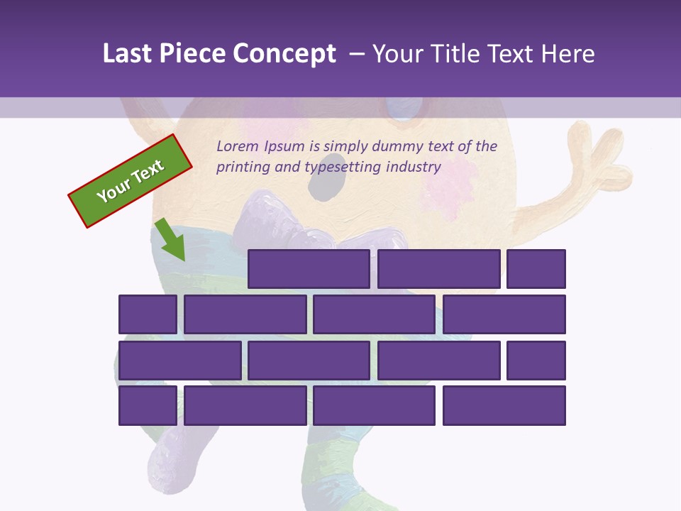 Wall Traditional Nursery PowerPoint Template