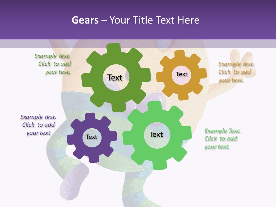 Wall Traditional Nursery PowerPoint Template