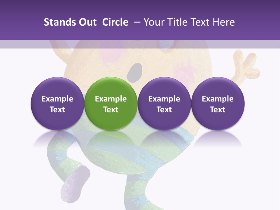 Wall Traditional Nursery PowerPoint Template