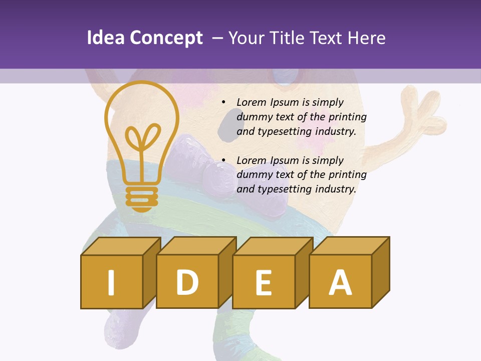 Wall Traditional Nursery PowerPoint Template