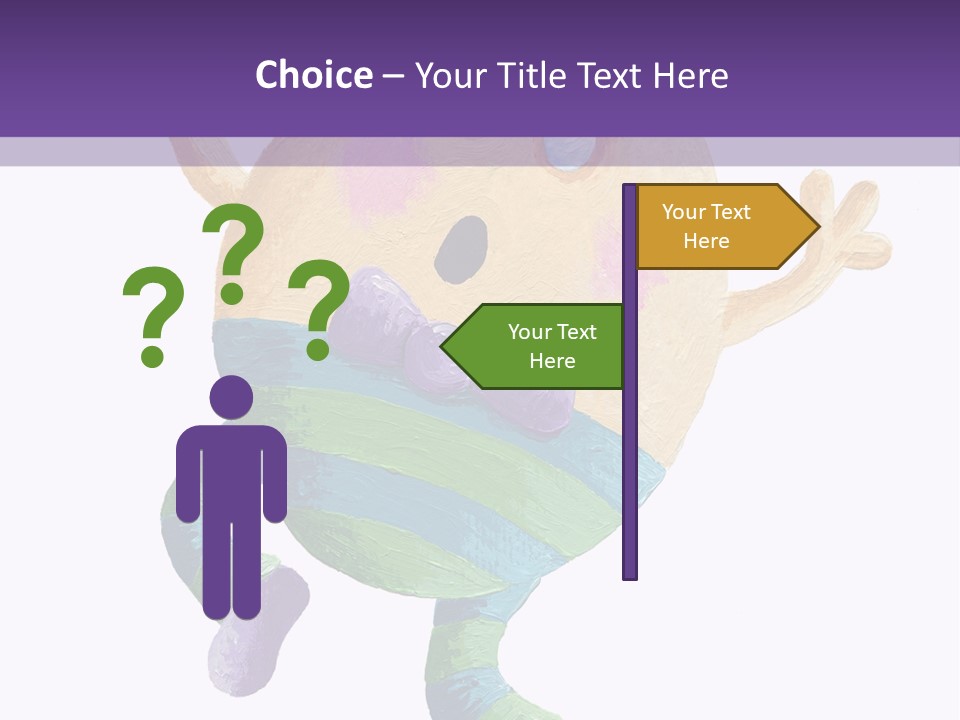 Wall Traditional Nursery PowerPoint Template