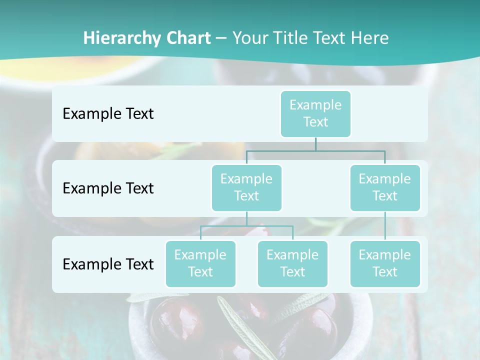 Fruits Greek Olives Appetizer PowerPoint Template
