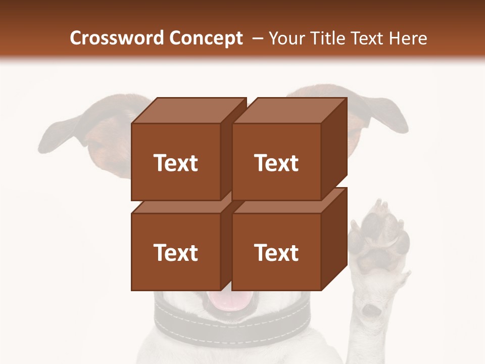 Trick Friendly Holding PowerPoint Template
