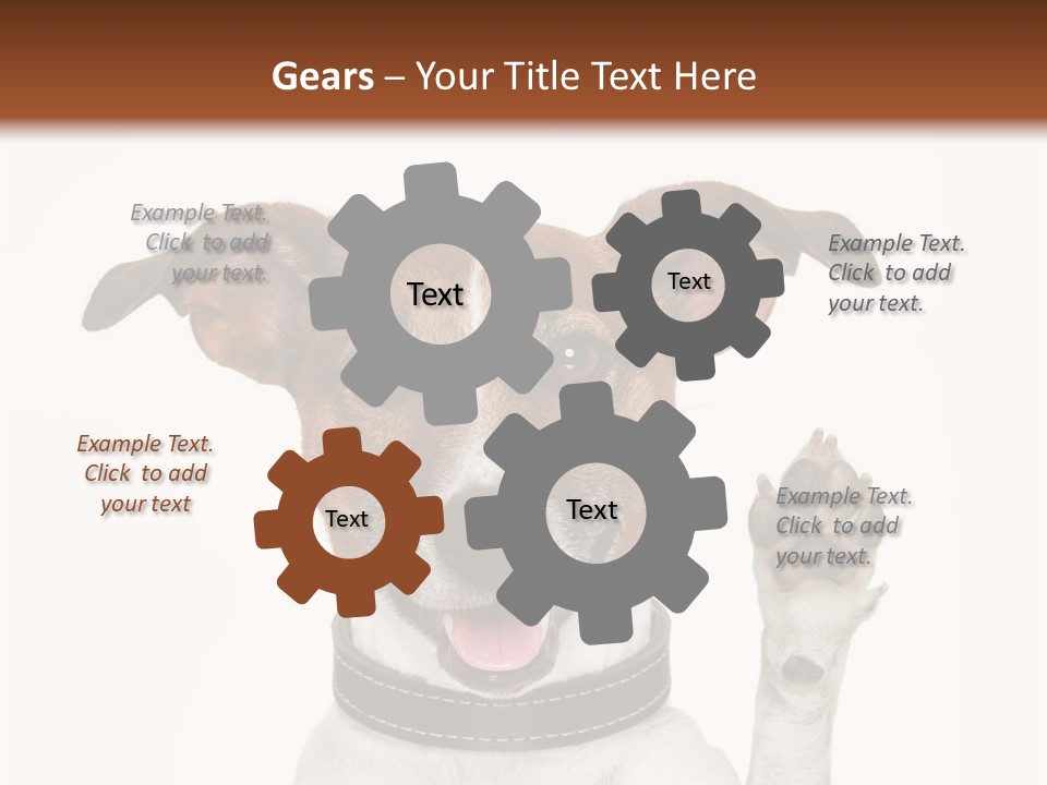 Trick Friendly Holding PowerPoint Template