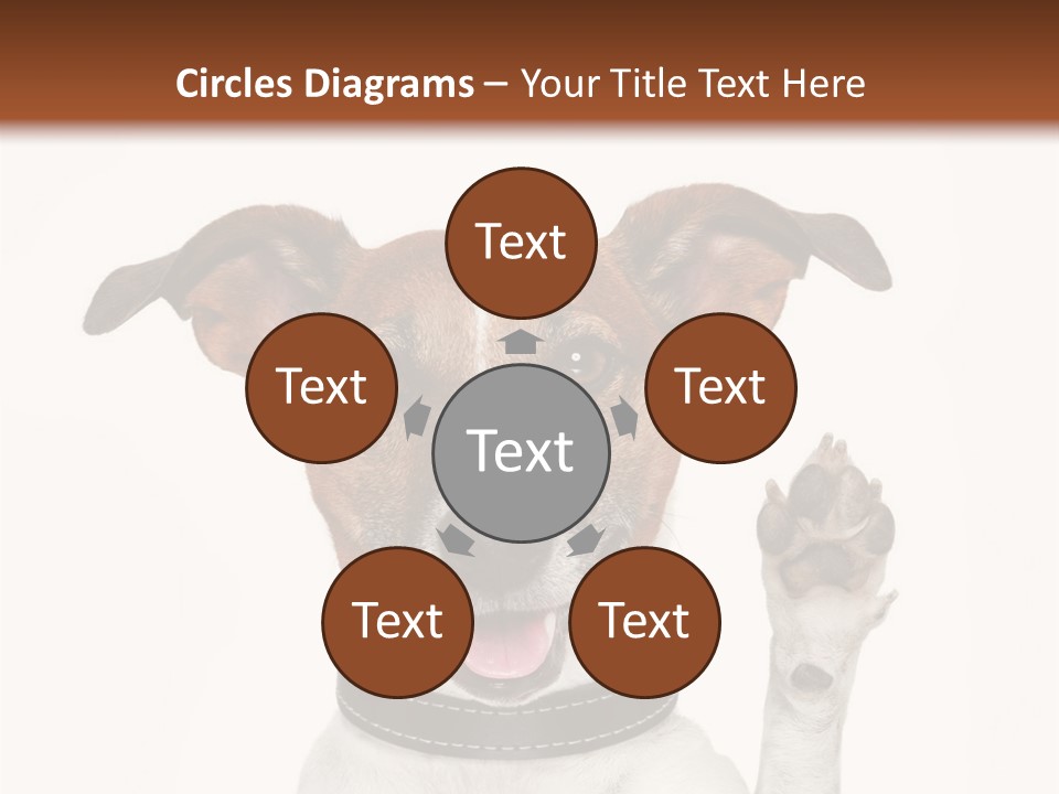 Trick Friendly Holding PowerPoint Template