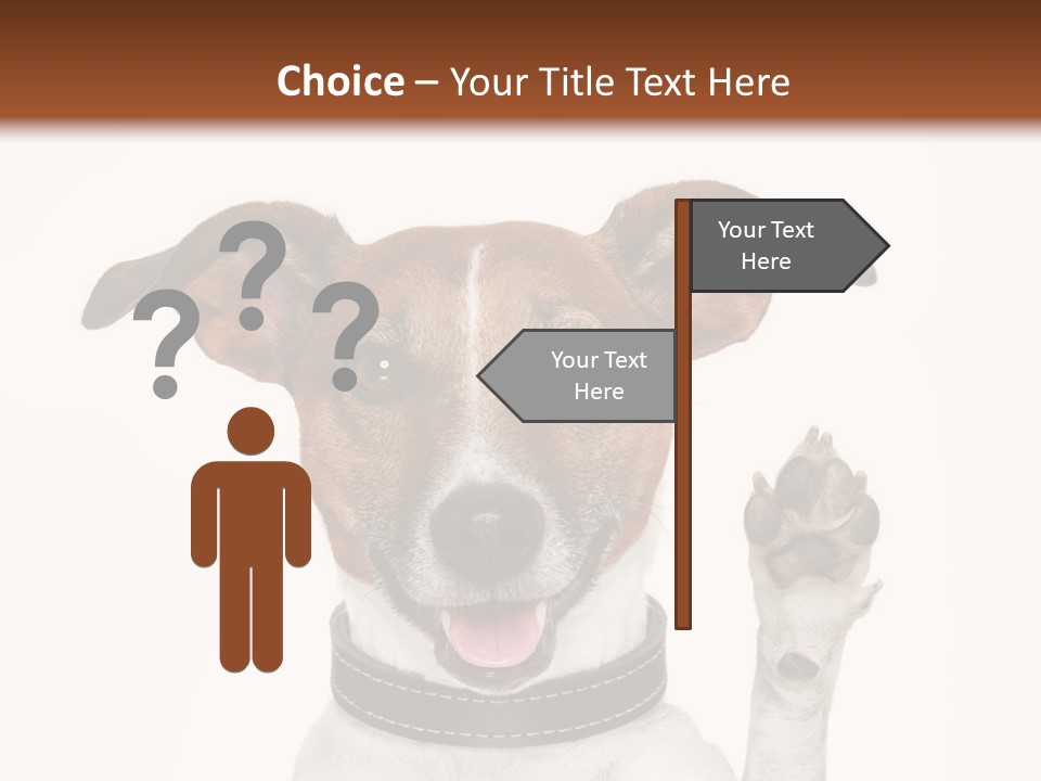 Trick Friendly Holding PowerPoint Template