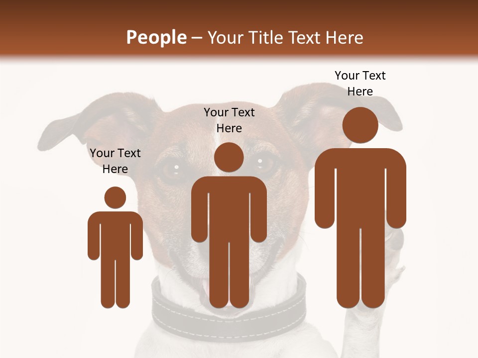 Trick Friendly Holding PowerPoint Template