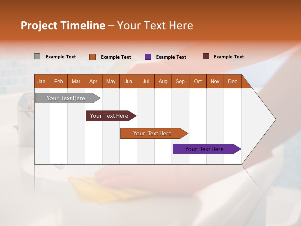 Tap Person Wash Basin PowerPoint Template