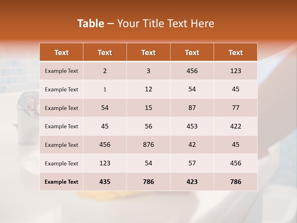 Tap Person Wash Basin PowerPoint Template