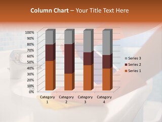 Tap Person Wash Basin PowerPoint Template