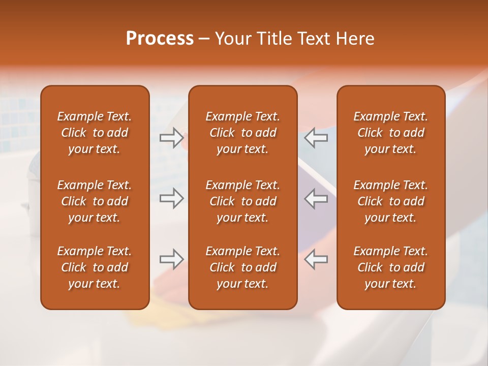 Tap Person Wash Basin PowerPoint Template