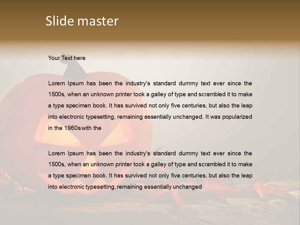 Copy Holidays Anger PowerPoint Template