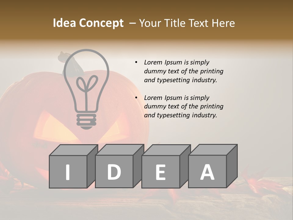 Copy Holidays Anger PowerPoint Template