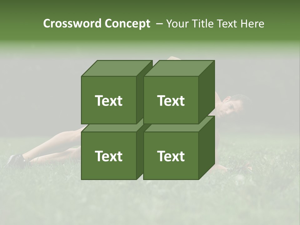 Sexy Beautiful Plank PowerPoint Template