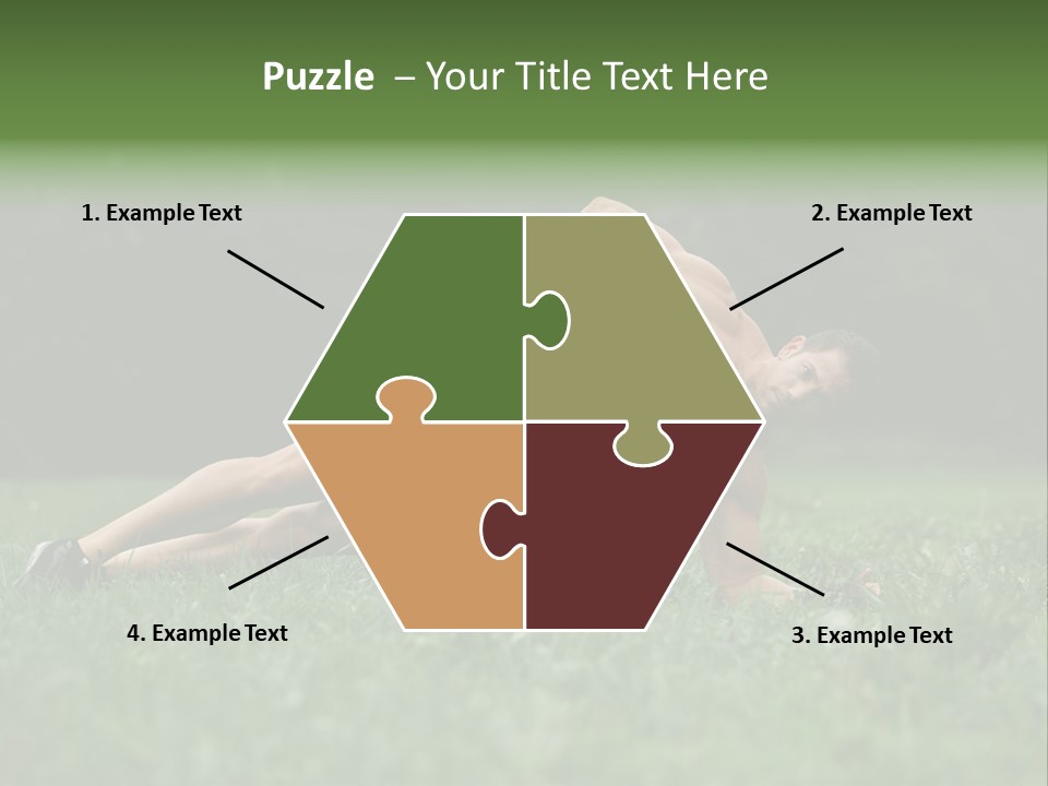 Sexy Beautiful Plank PowerPoint Template