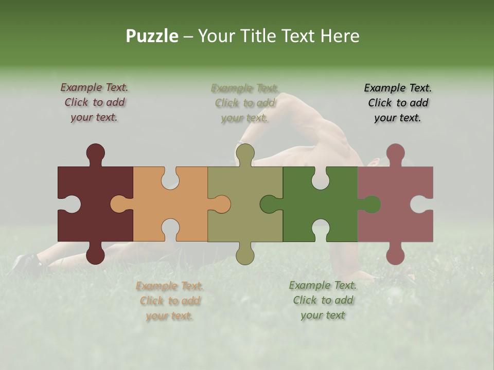 Sexy Beautiful Plank PowerPoint Template