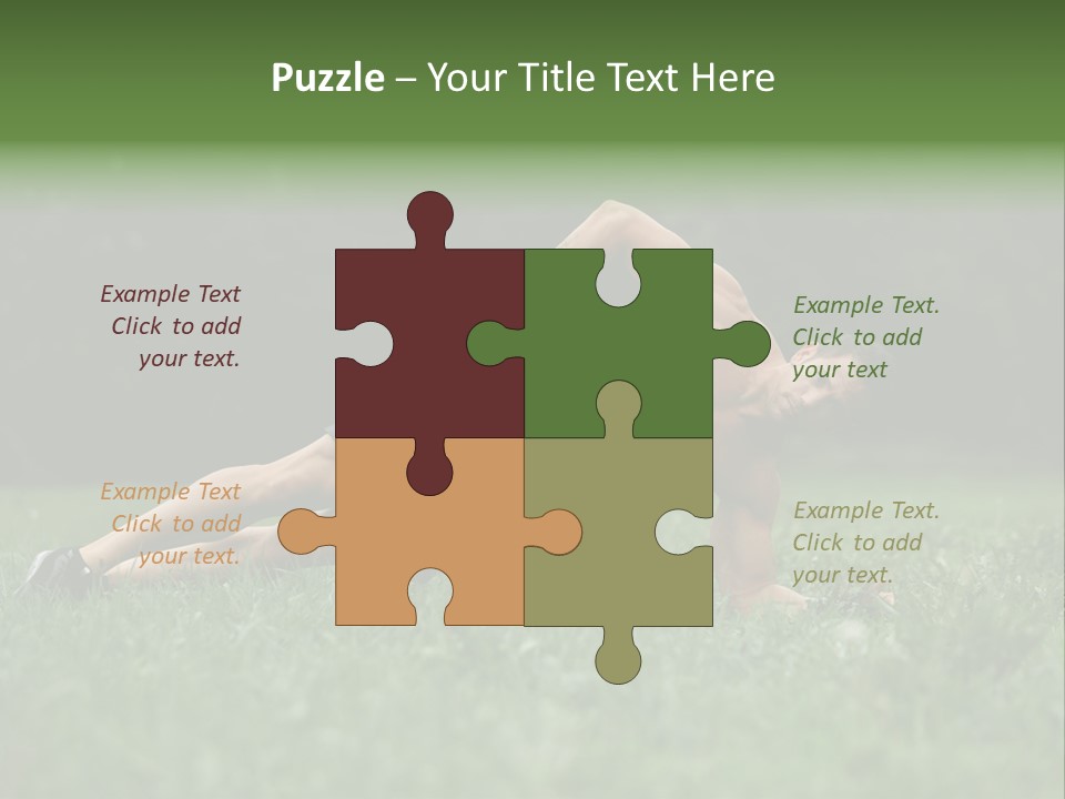 Sexy Beautiful Plank PowerPoint Template