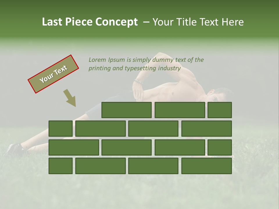 Sexy Beautiful Plank PowerPoint Template