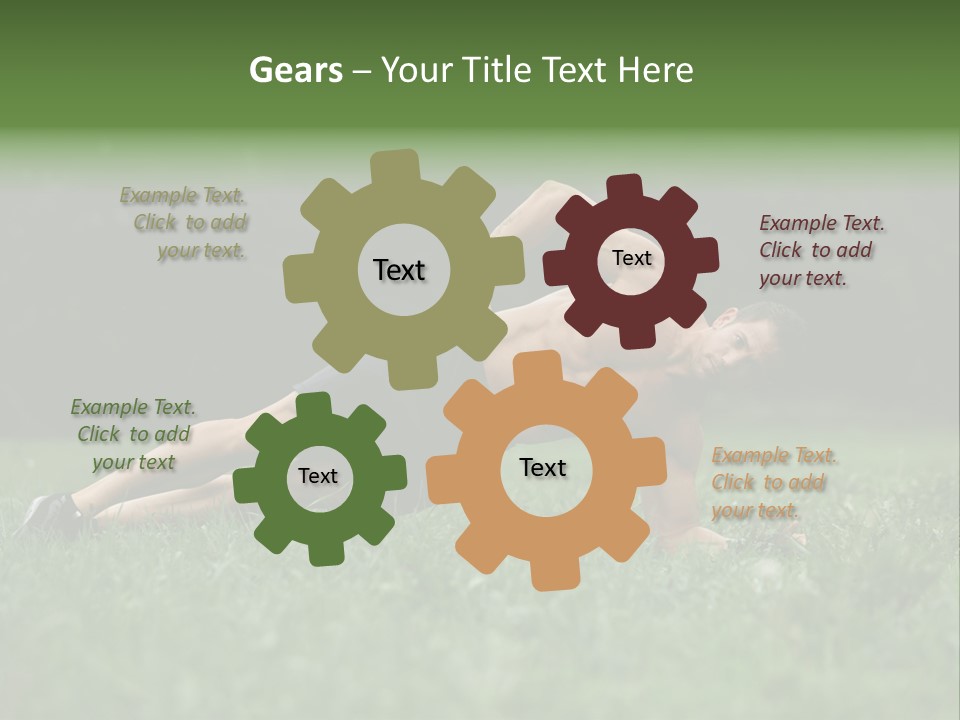 Sexy Beautiful Plank PowerPoint Template