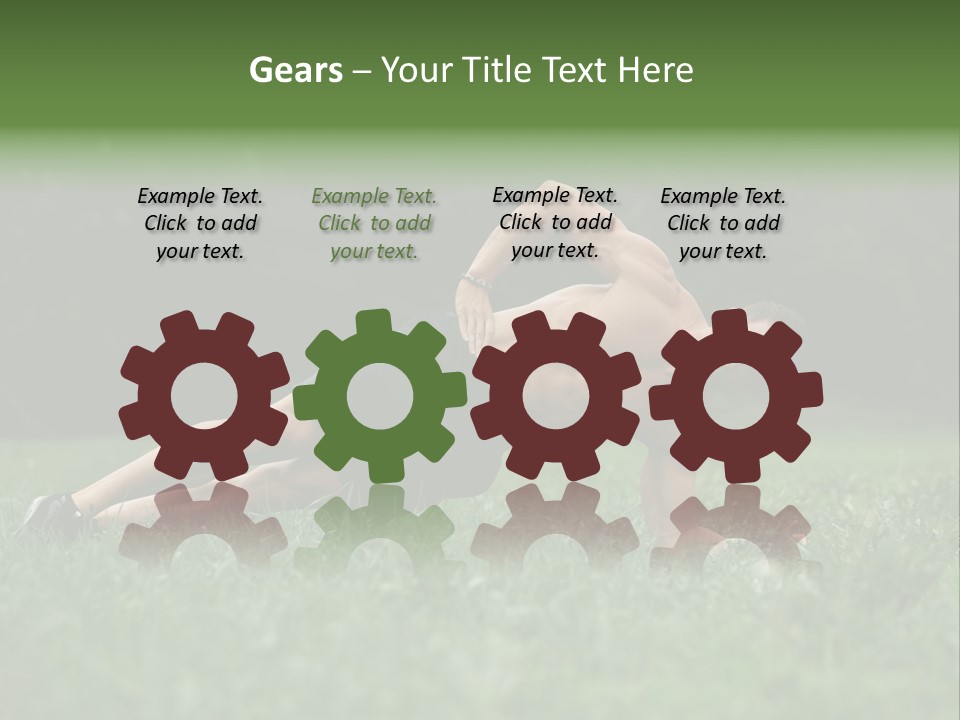 Sexy Beautiful Plank PowerPoint Template