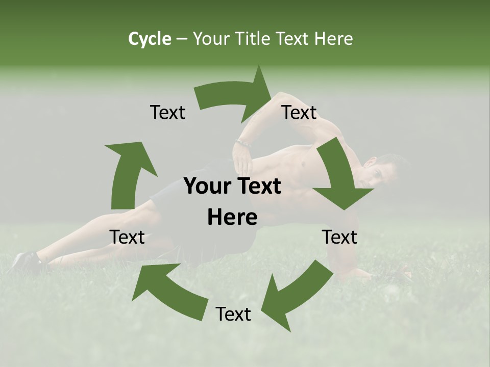 Sexy Beautiful Plank PowerPoint Template