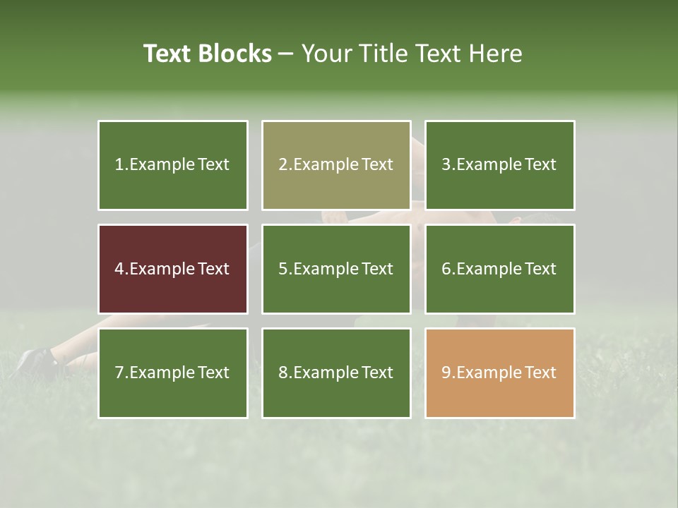 Sexy Beautiful Plank PowerPoint Template