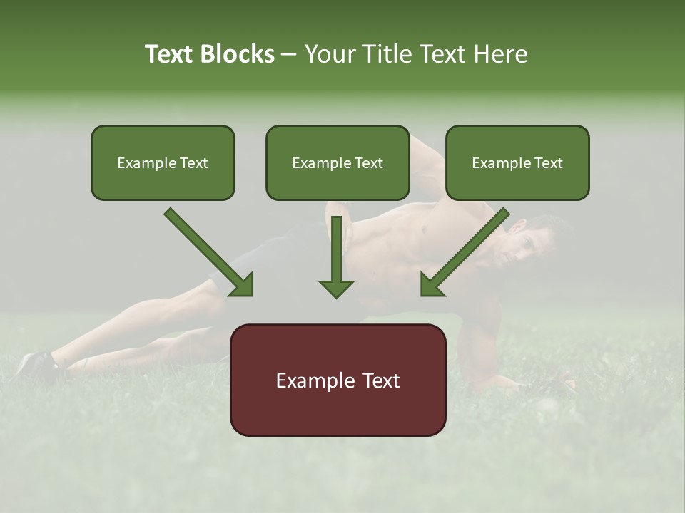 Sexy Beautiful Plank PowerPoint Template