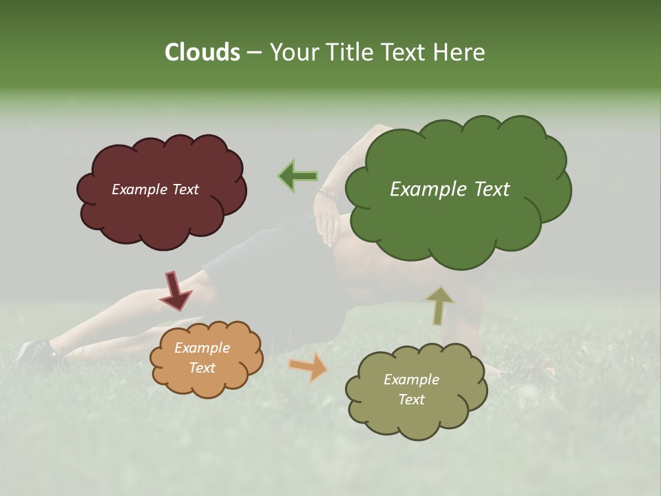 Sexy Beautiful Plank PowerPoint Template