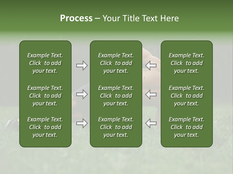 Sexy Beautiful Plank PowerPoint Template