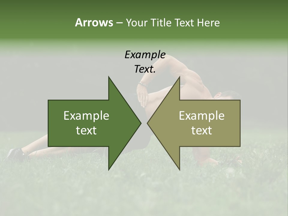 Sexy Beautiful Plank PowerPoint Template