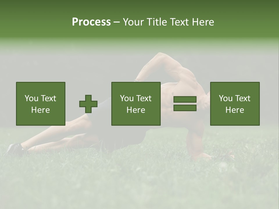 Sexy Beautiful Plank PowerPoint Template
