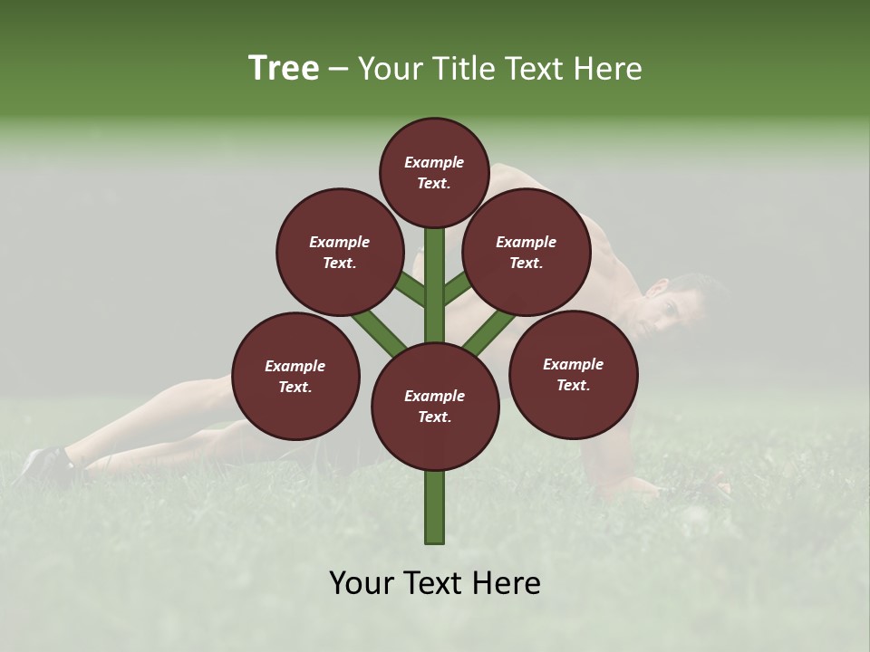 Sexy Beautiful Plank PowerPoint Template