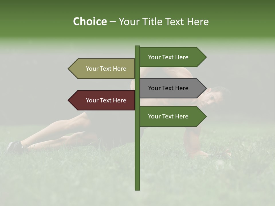 Sexy Beautiful Plank PowerPoint Template