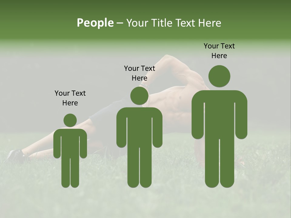 Sexy Beautiful Plank PowerPoint Template