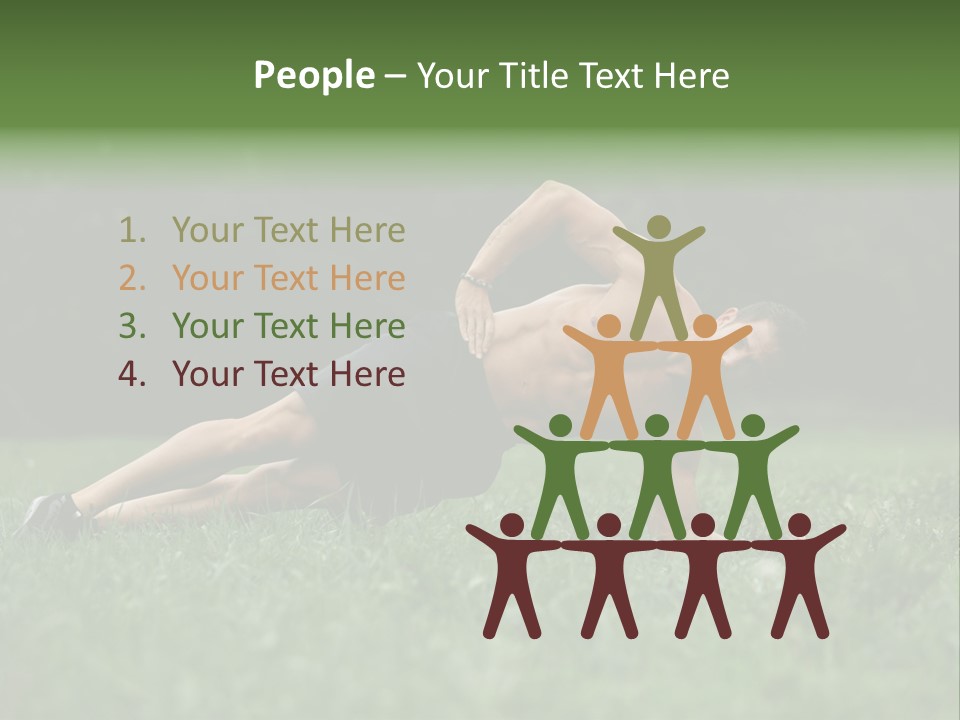 Sexy Beautiful Plank PowerPoint Template