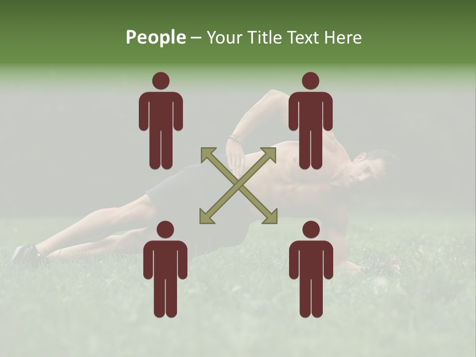 Sexy Beautiful Plank PowerPoint Template