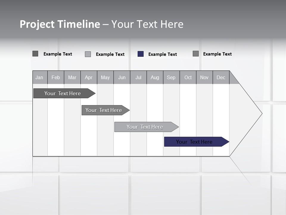 Indoor Bathroom Empty PowerPoint Template