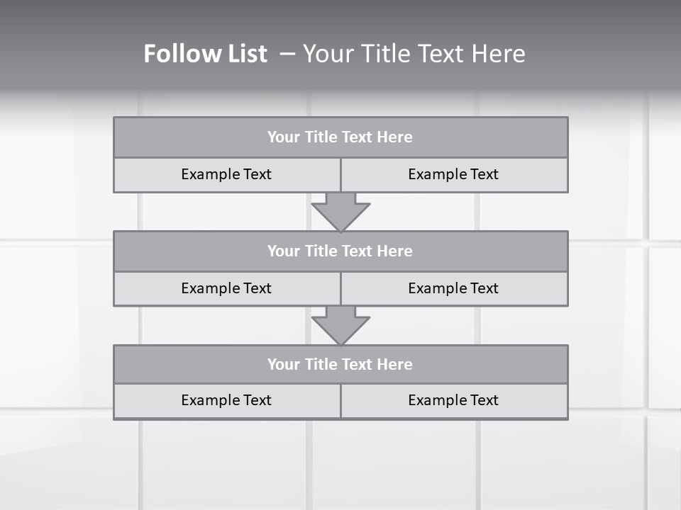 Indoor Bathroom Empty PowerPoint Template