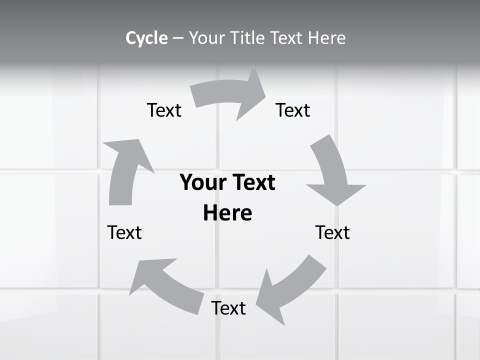 Indoor Bathroom Empty PowerPoint Template