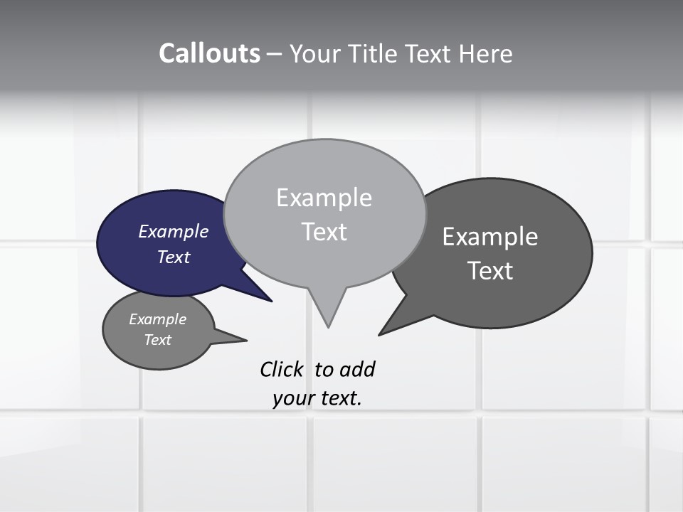 Indoor Bathroom Empty PowerPoint Template