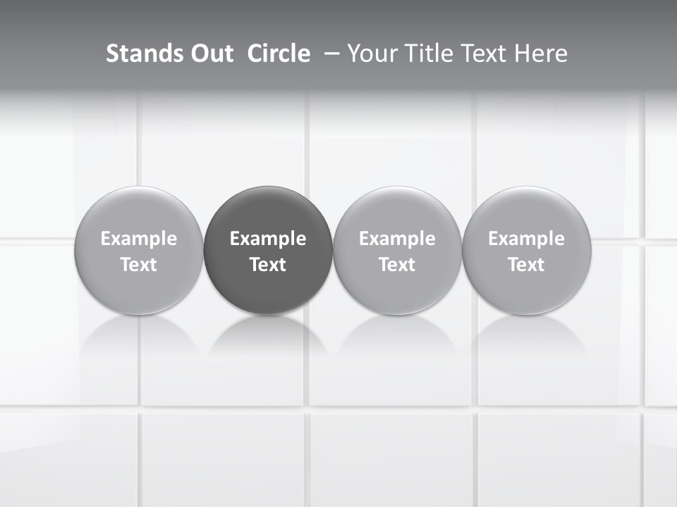 Indoor Bathroom Empty PowerPoint Template