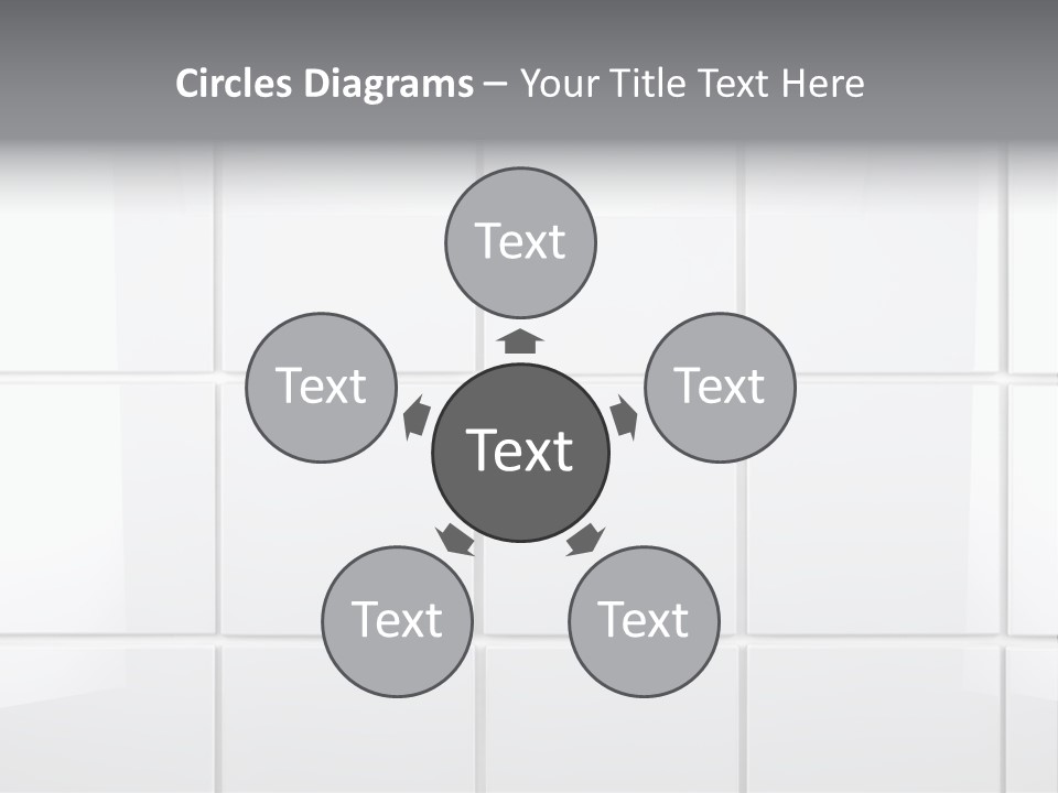 Indoor Bathroom Empty PowerPoint Template