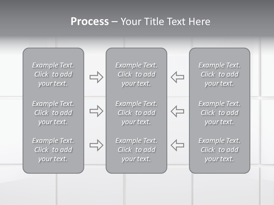 Indoor Bathroom Empty PowerPoint Template