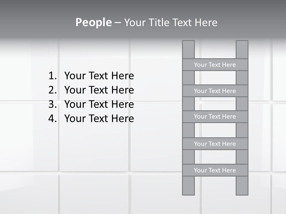 Indoor Bathroom Empty PowerPoint Template