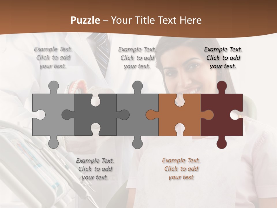 Men Dental Healthcare PowerPoint Template