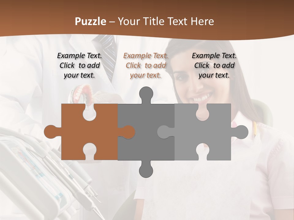 Men Dental Healthcare PowerPoint Template